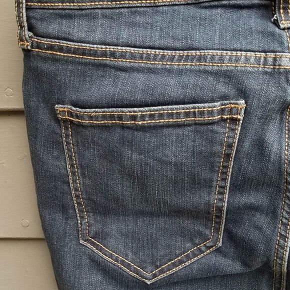 Nine West Kick Flare  Ankle Frayed Jeans Size 12 - Picture 5 of 9